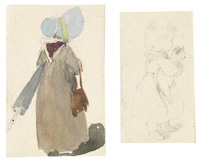 Peter Fendi - Disegni e stampe fino al 1900, acquarelli e miniature