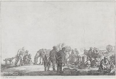 Simon de Vlieger - Disegni e stampe fino al 1900, acquarelli e miniature