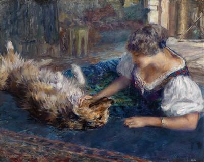 Ferdinand Max Bredt - 19th Century Paintings and Watercolours