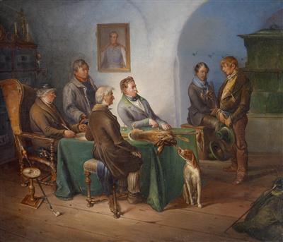 Josef Danhauser - Ölgemälde und Aquarelle des 19. Jahrhunderts