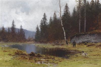 Ludvig Skramstad - Dipinti a olio e acquarelli del XIX secolo