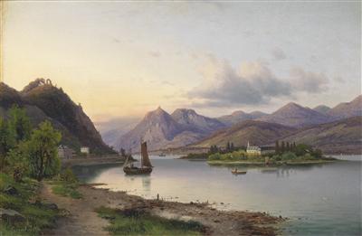 Eduard Hein Jr. - Dipinti a olio e acquarelli del XIX secolo