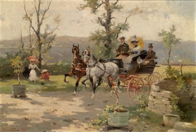 Alfredo Tominz - Gemälde des 19. Jahrhunderts