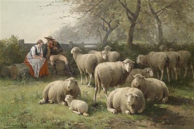 Cornelius van Leemputten - 19th Century Paintings