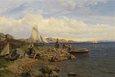 Hans Frederik Gude - Gemälde des 19. Jahrhunderts