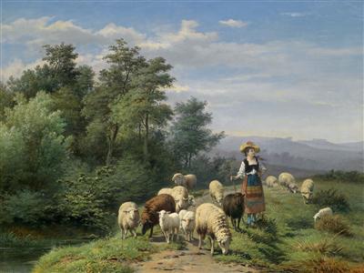 Jan Frederik Portielje - 19th Century Paintings