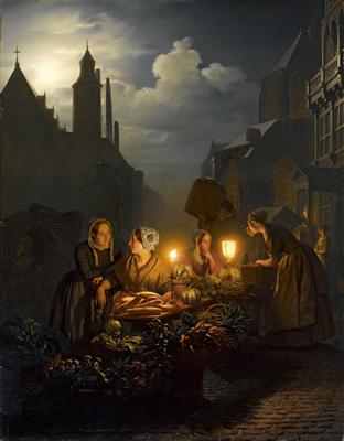 Petrus van Schendel - Gemälde des 19. Jahrhunderts