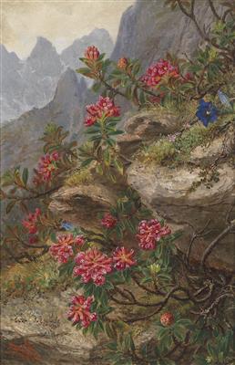 Anna Stainer-Knittel - Dipinti a olio e acquarelli del XIX secolo