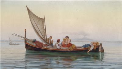 Pietro Gabrini - Ölgemälde und Aquarelle des 19. Jahrhunderts