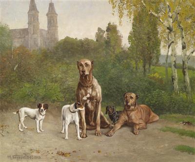 Carl Maria Seyppel - Obrazy 19. století