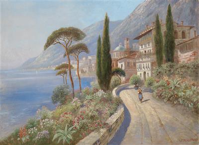 V. Ricardo circa 1900 * - Dipinti a olio e acquarelli del XIX secolo