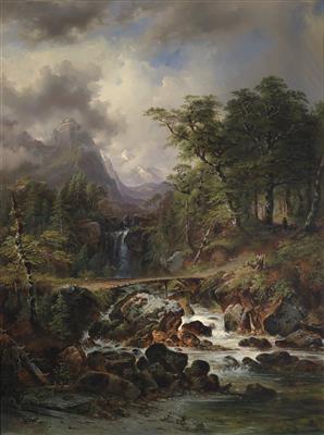 Carl Schwenninger the Elder - 19th Century Paintings