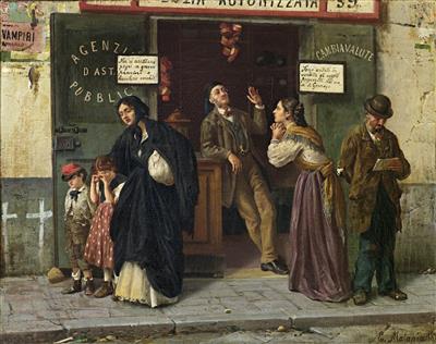 Eduardo Matania - Gemälde des 19. Jahrhunderts