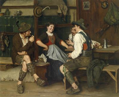Emil Rau - Dipinti del XIX secolo