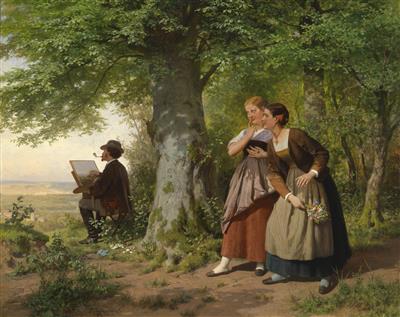 Franz Maria Ingenmey - 19th Century Paintings