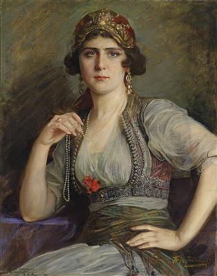 Paja Pavle Jovanovitch * - Gemälde des 19. Jahrhunderts