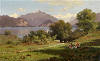 Silvio Poma - 19th Century Paintings