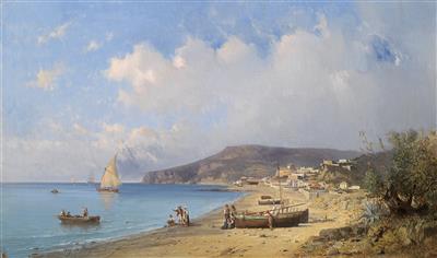 Tony Francois de Bergue - 19th Century Paintings