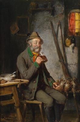 Hermann Kern - Dipinti a olio e acquarelli del XIX secolo