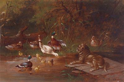 Adolf Nowey - Dipinti a olio e acquarelli del XIX secolo