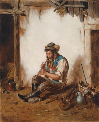 F. Szabo um 1890 - Ölgemälde und Aquarelle des 19. Jahrhunderts