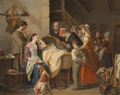 Henriette Franquebalme-Cousin - 19th Century Paintings and Watercolours