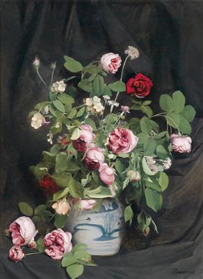 Pierrard, französischer Künstler Ende 19. Jahrhundert - Ölgemälde und Aquarelle des 19. Jahrhunderts