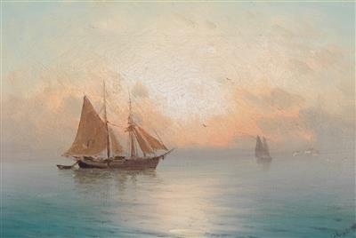 Follower of Ivan Constantinovich Aivazovsky - 19th Century Paintings and Watercolours