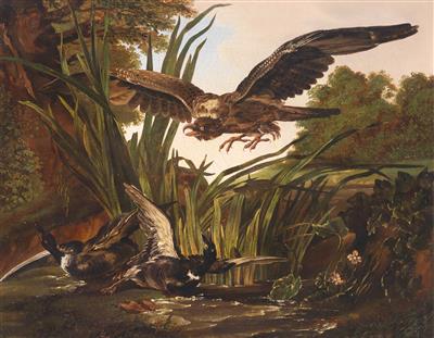 19th-century artist - Dipinti a olio e acquarelli del XIX secolo