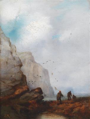 Louis Hoguet - Dipinti a olio e acquarelli del XIX secolo