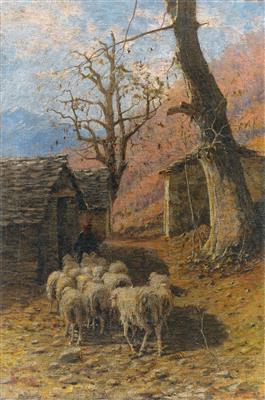 Achille Tominetti - Gemälde des 19. Jahrhunderts