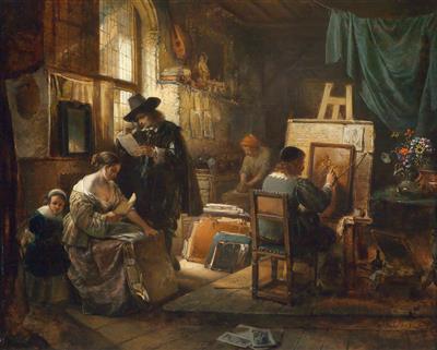Baron Jan August Hendrik Leys - Gemälde des 19. Jahrhunderts