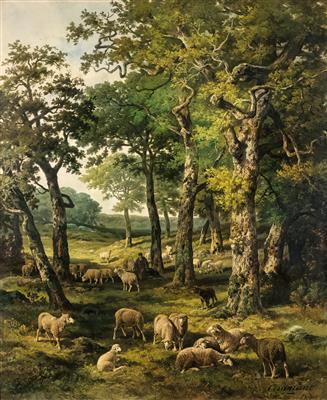 Charles Ferdinand Ceramano - Gemälde des 19. Jahrhunderts