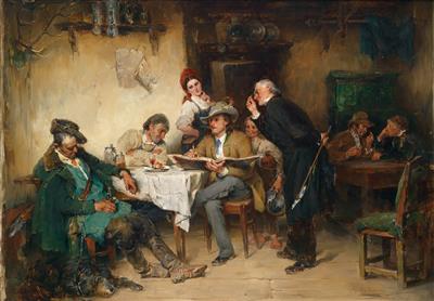 Friedrich von Keller - Gemälde des 19. Jahrhunderts