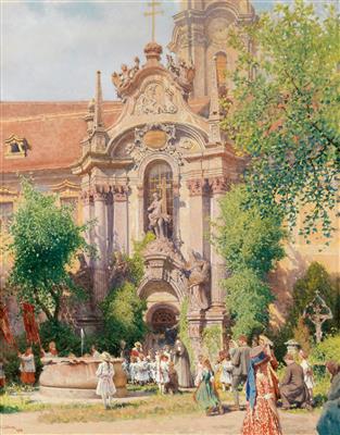 Heinrich Tomec - Gemälde des 19. Jahrhunderts
