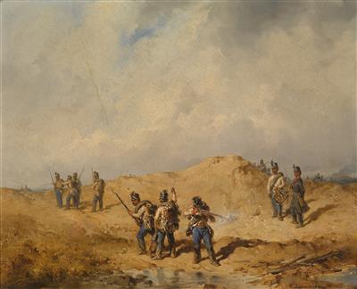 Anton Josef Strassgschwandtner - 19th Century Paintings and Watercolours