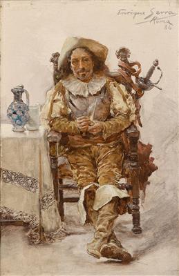 Enrique Serra y Auque - Ölgemälde und Aquarelle des 19. Jahrhunderts