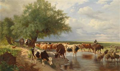 Gustav Ranzoni - 19th Century Paintings and Watercolours