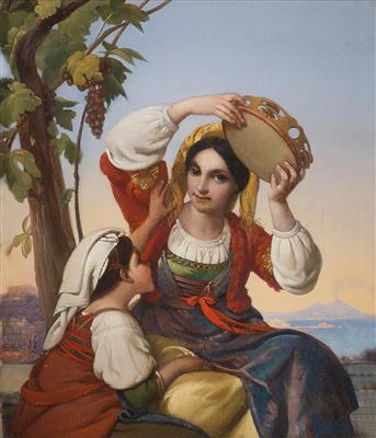 Italien um 1850 - Ölgemälde und Aquarelle des 19. Jahrhunderts