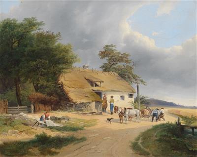 attributed to Josef Holzer - 19th Century Paintings and Watercolours
