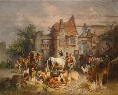 Carl Pischinger - Obrazy 19. století