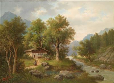 Herfort, Late 19th Century - 19th Century Paintings and Watercolours