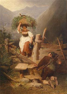 Peter Baumgartner - Obrazy 19. století