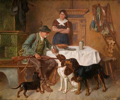 Adolf Eberle - Dipinti del XIX secolo