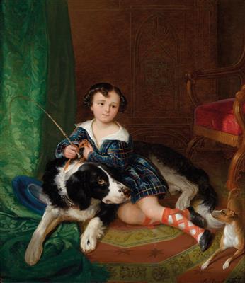 Alexander Clarot - Gemälde des 19. Jahrhunderts