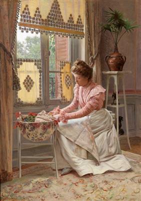 Clovis Francois-August Didier - 19th Century Paintings