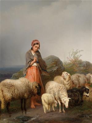 Edmond Tschaggeny - Gemälde des 19. Jahrhunderts