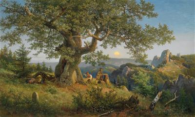 Eduard Leonhardi - Gemälde des 19. Jahrhunderts