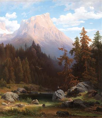 Josef Holzer - Gemälde des 19. Jahrhunderts