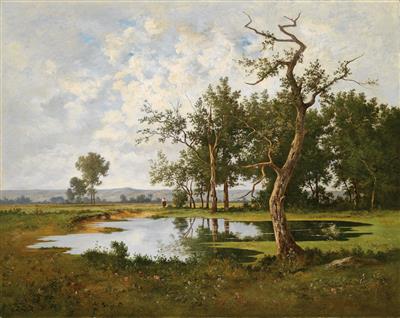 Leon Richet - 19th Century Paintings